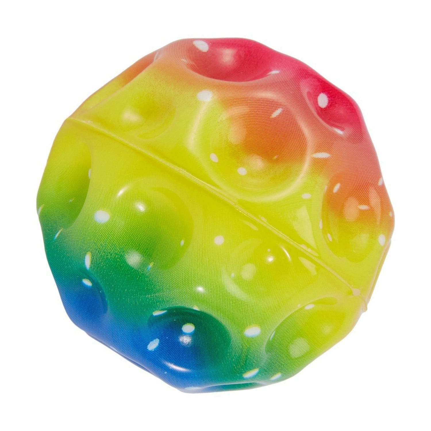 Gravity Defying Super Bouncy Crater Ball - Rainbow