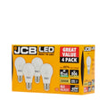 JCB GLS/ E27 LED Bulbs 4 Pack - Warm White