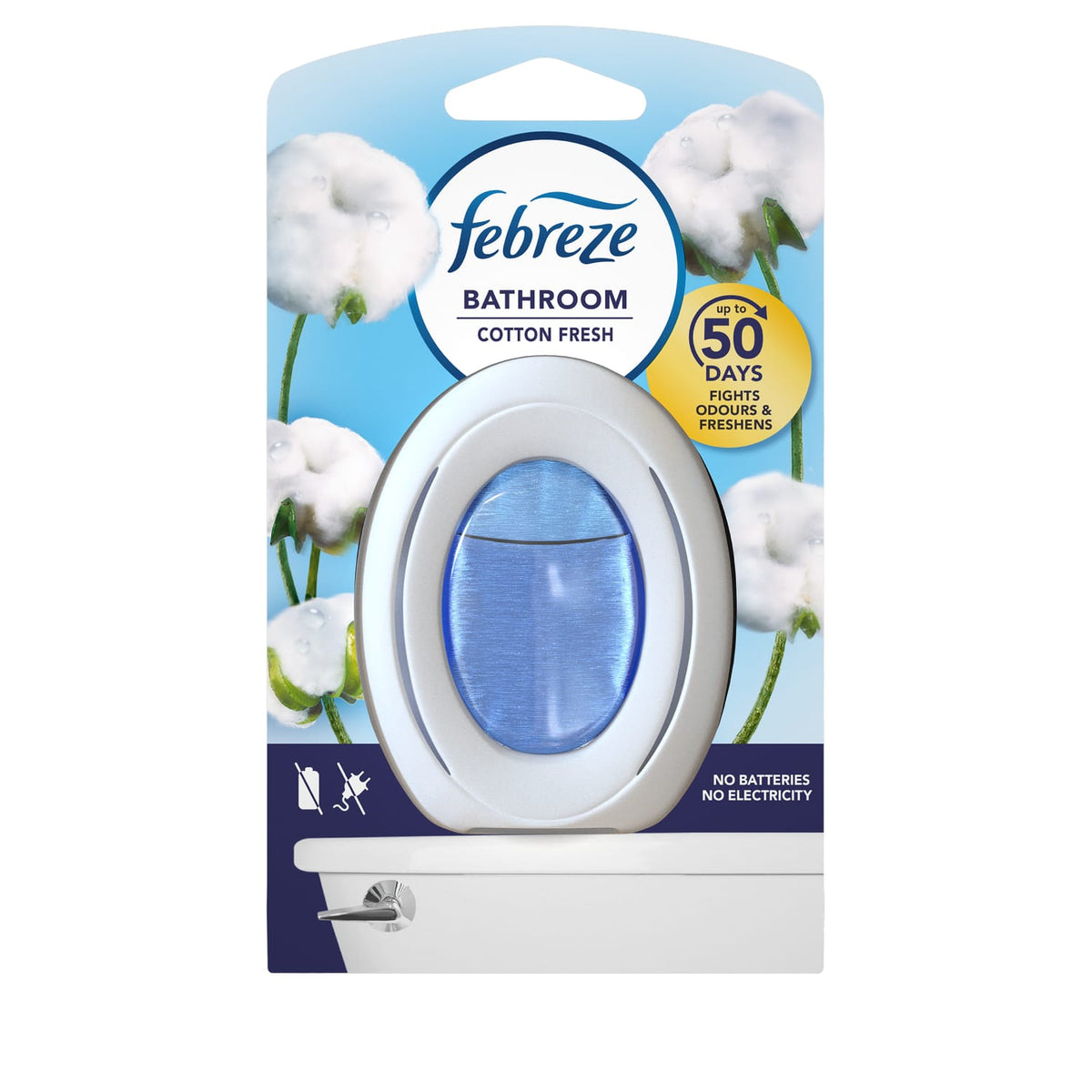Febreze Bathroom Air Freshener - Cotton Fresh
