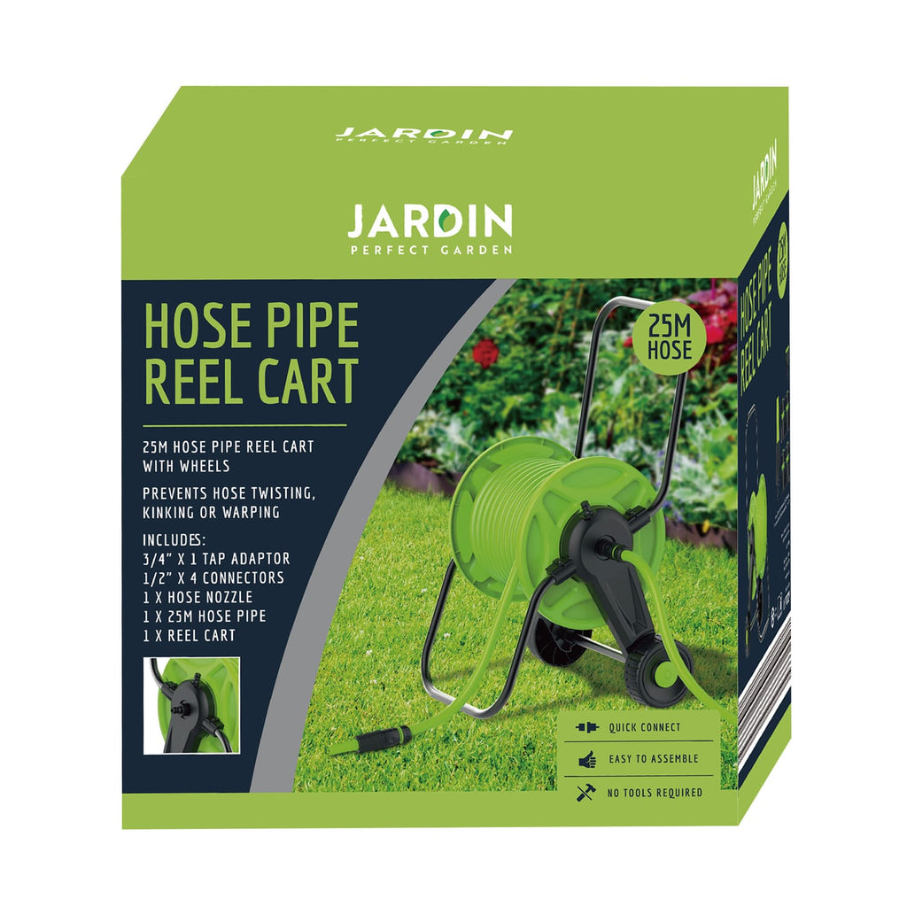 Jardin Hose Pipe Reel Cart 25m, product image 2