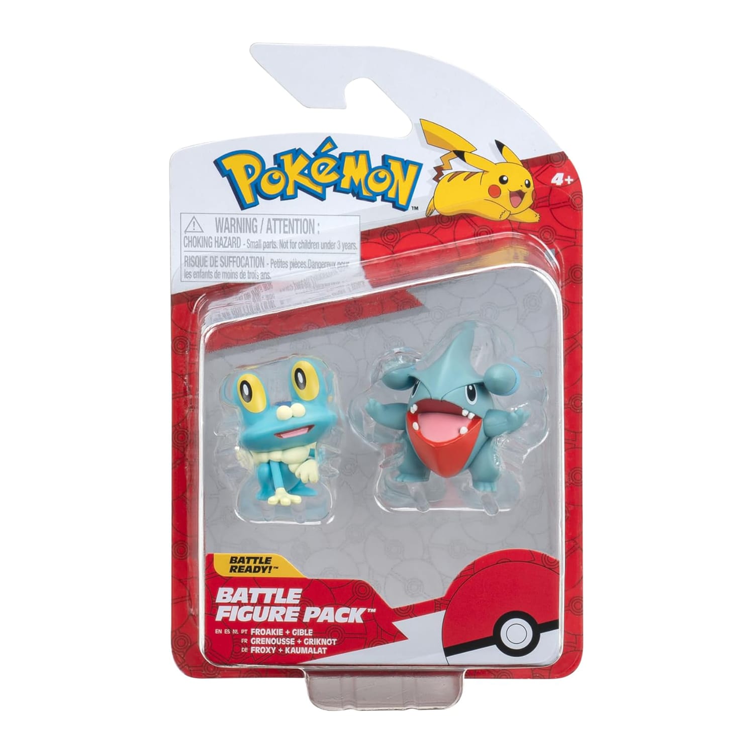 Pokemon Battle Figure Pack - Froakie & Gible, product image 2