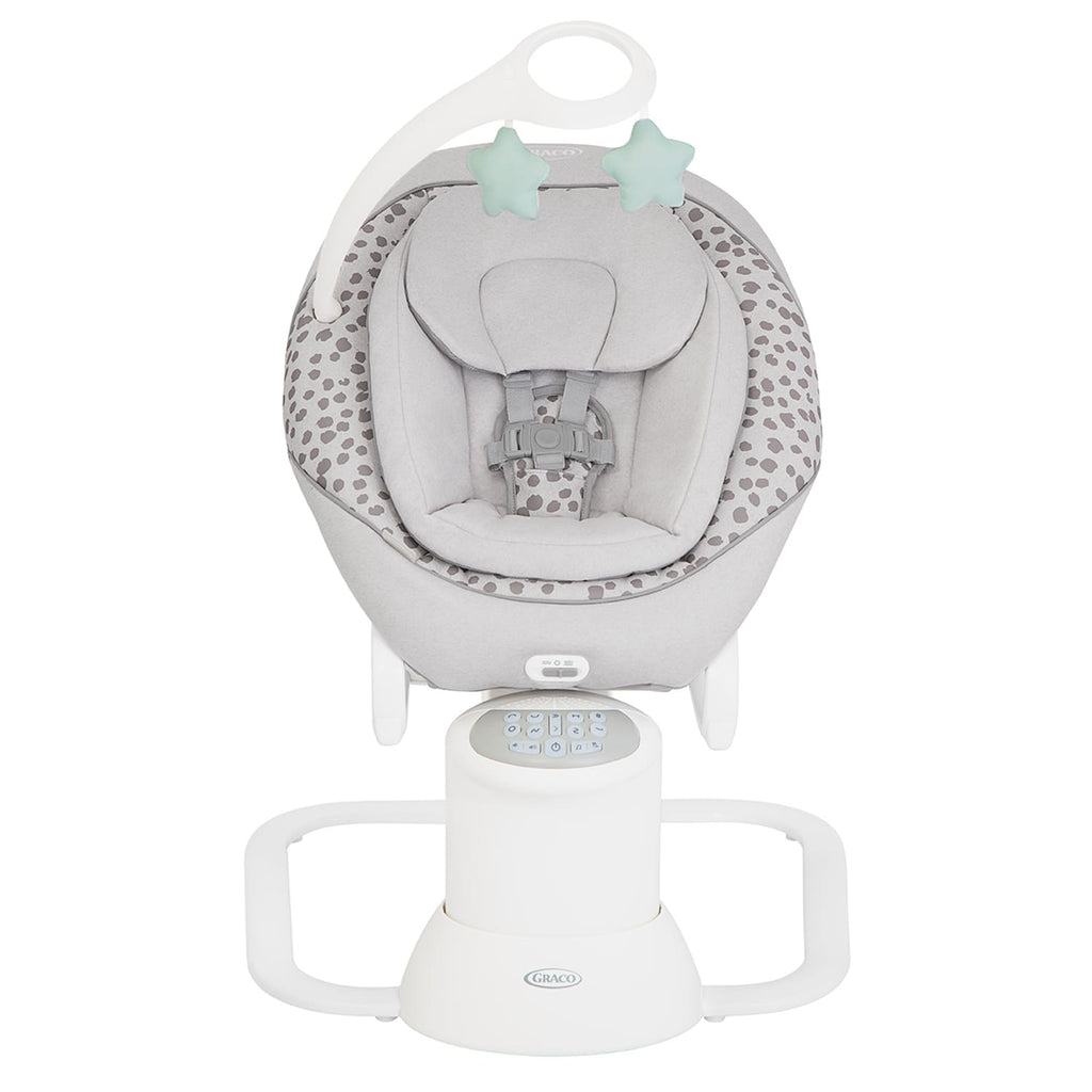 Graco Daisi 2-in-1 Soother And Rocker - Dalmation Grey
