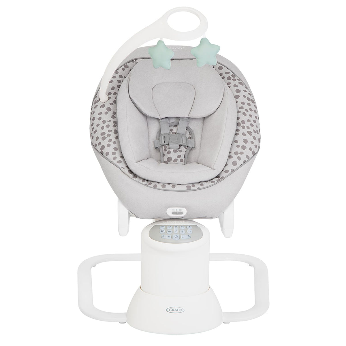 Graco Daisi 2-in-1 Soother And Rocker - Dalmation Grey
