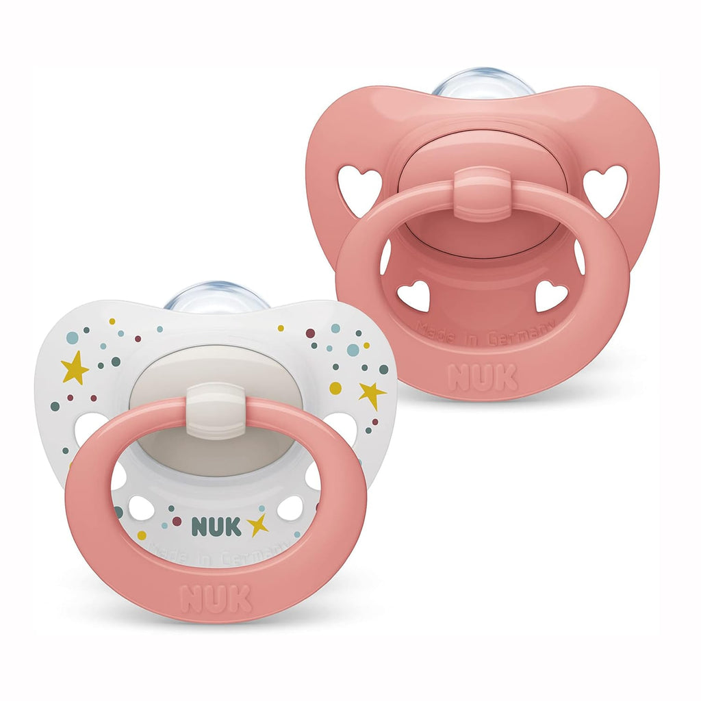 Nuk Signature Soother 0-6m - Pink, product image 2