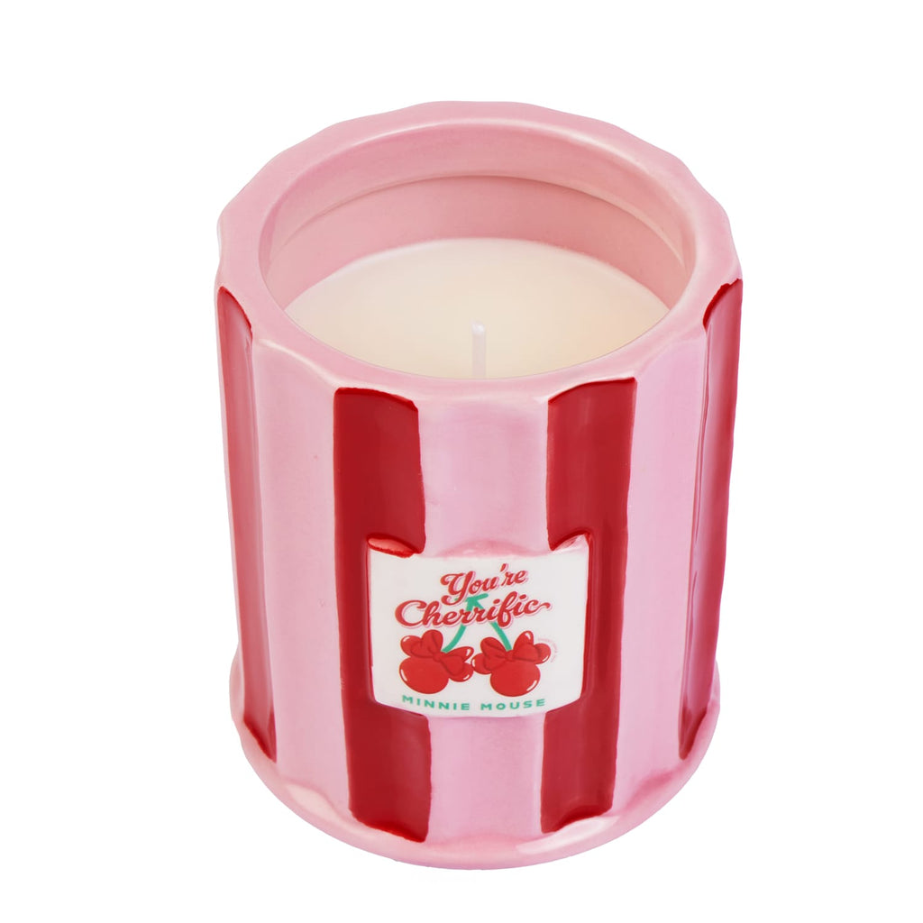 Disney Minnie Mouse Cherries Ceramic Candle, product image 2