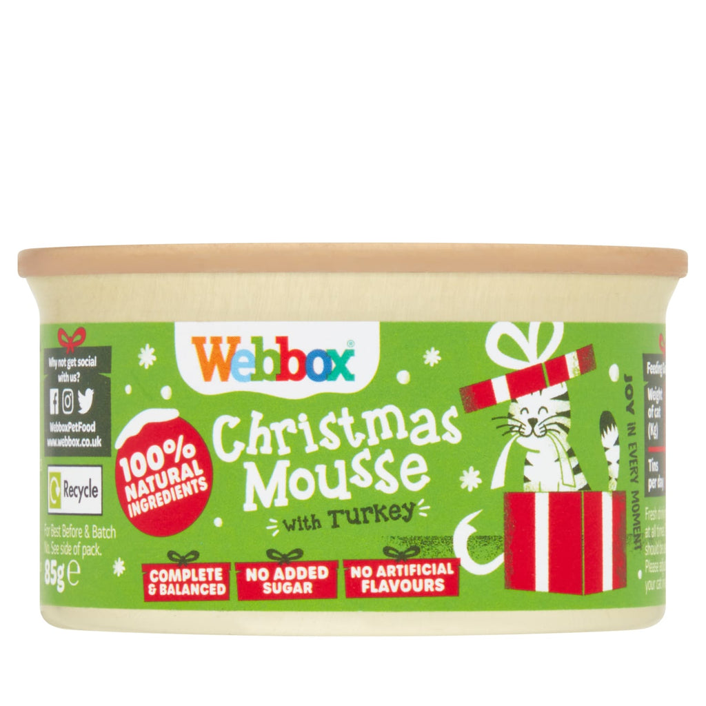 Webbox Christmas Mousse With Turkey 85g x12, product image 2