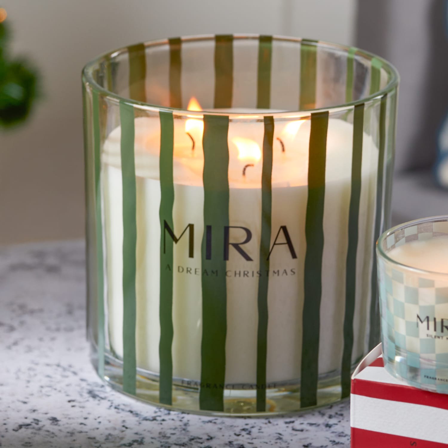 Mira Scented Candle 1.2kg - A Dream Christmas