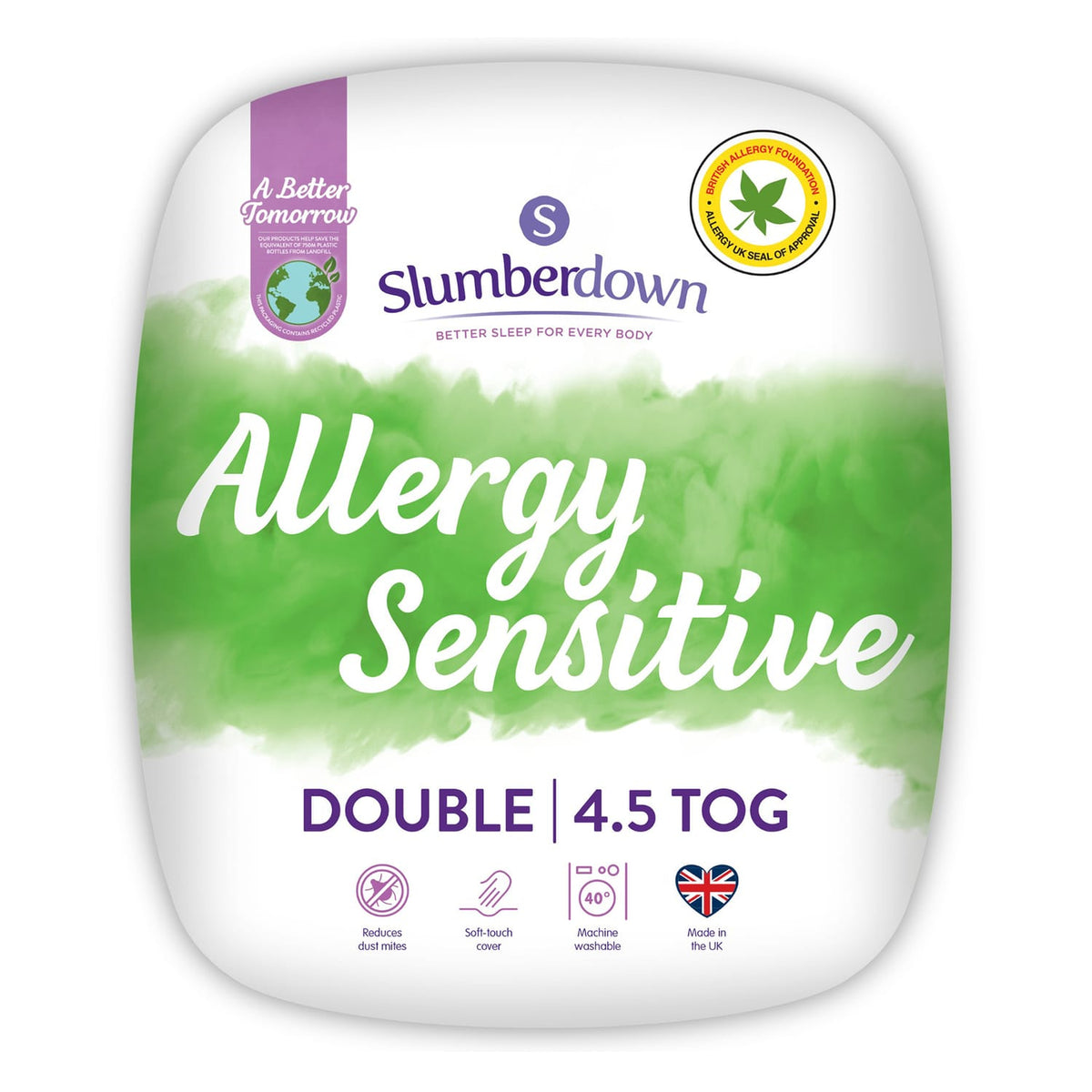 Slumberdown Anti Allergy Duvet 4.5 Tog, product image 4