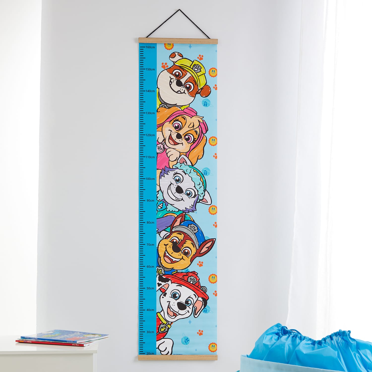 Paw Patrol Height Chart - Blue