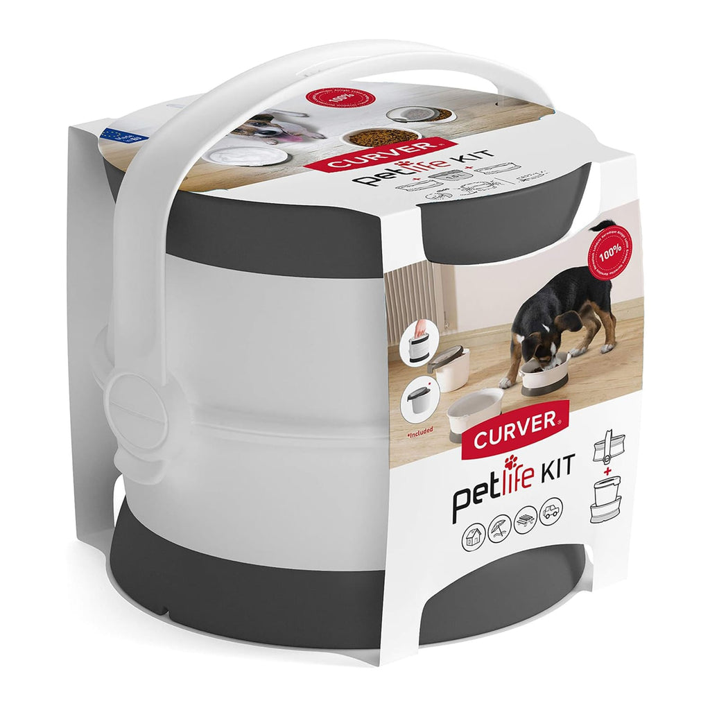 Curver Petlife Food Container Travel Kit 2 Pack, product image 4