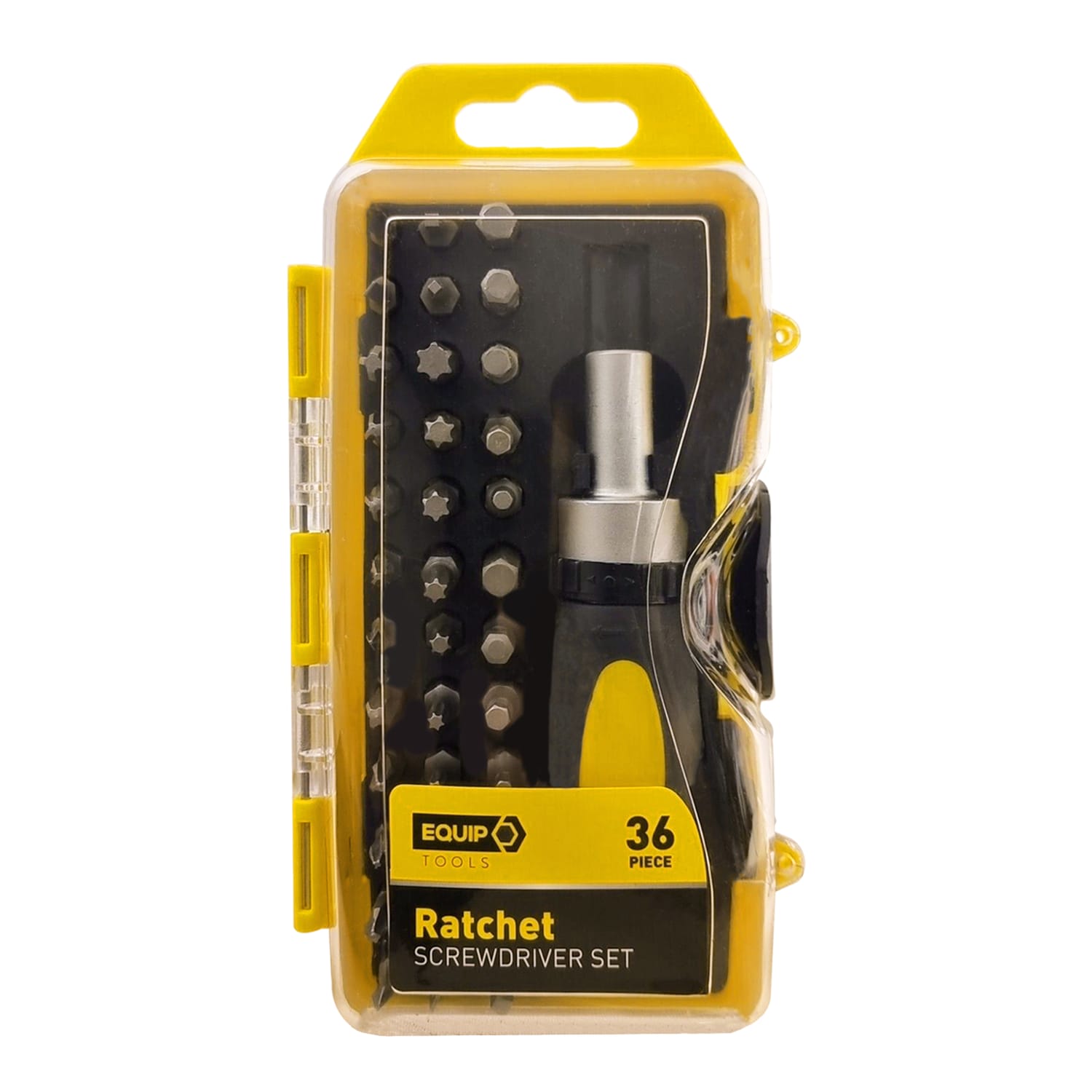 Equip Ratchet Screwdriver Set 36 Pieces